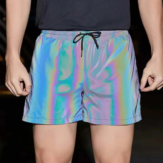 Ravibe Neon Pulse Reflective Shorts