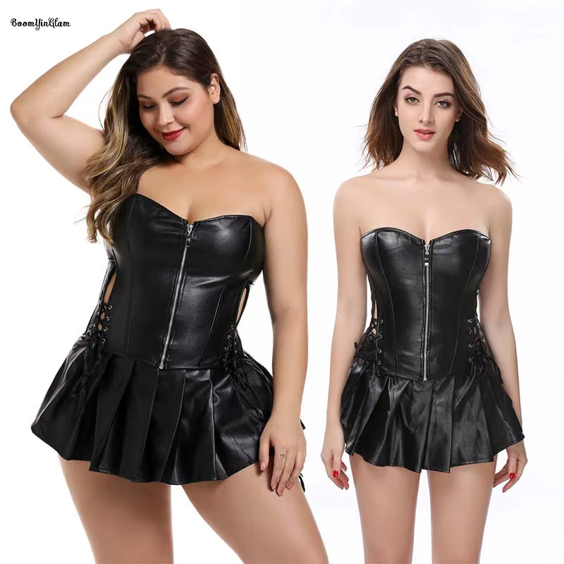 Ravibe Gothic Zip-up Dress